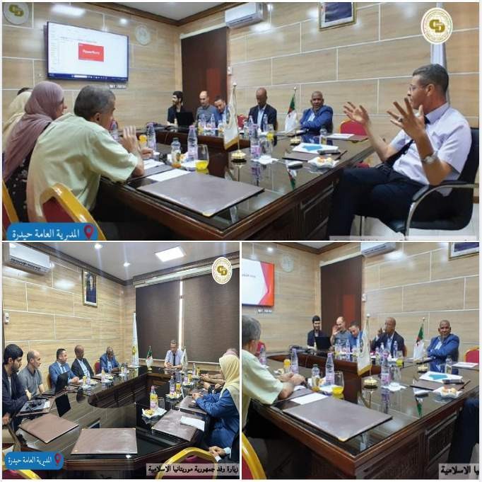 زيارة وفد موريتانيا